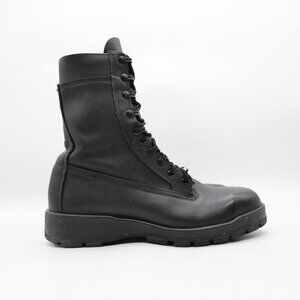 Belleville 360ST Men's Size 11 M Steel Toe Vibram Combat Boots Black Leather